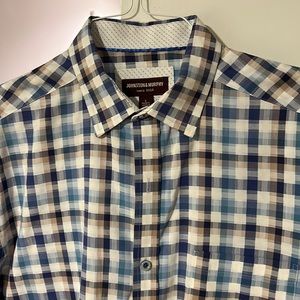 Johnston & Murphy light weight cotton long sleeve shirt